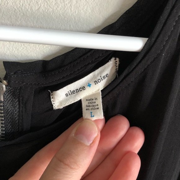 silence + noise Black Dress - Picture 3 of 6